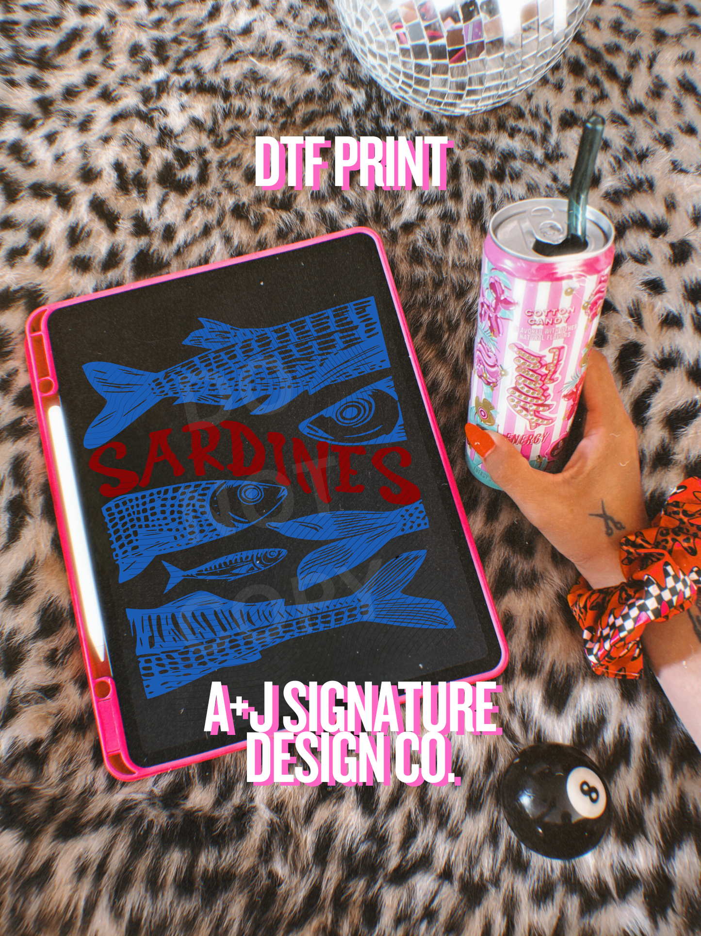 Sardines DTF Transfer