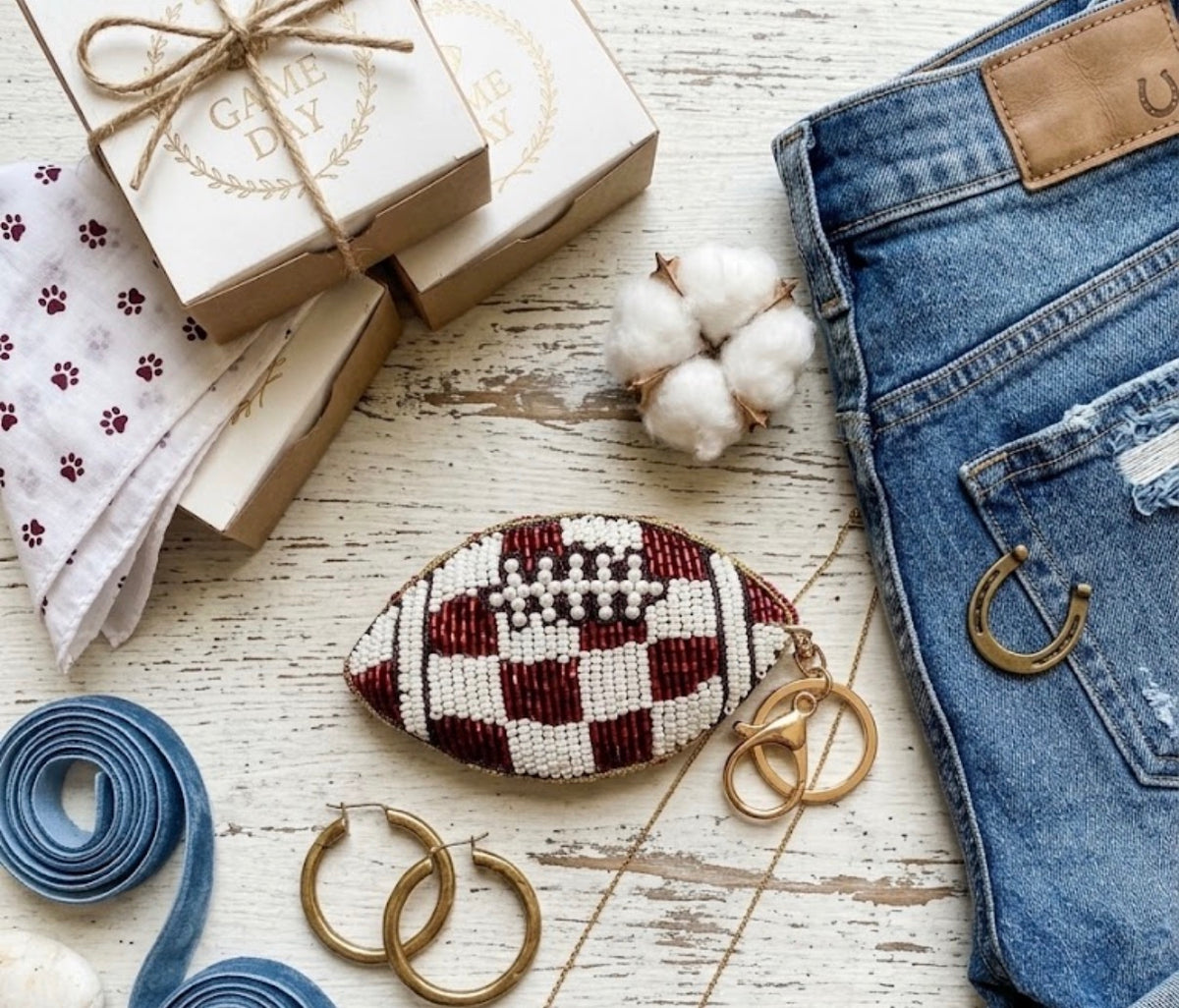 Beaded Keychain