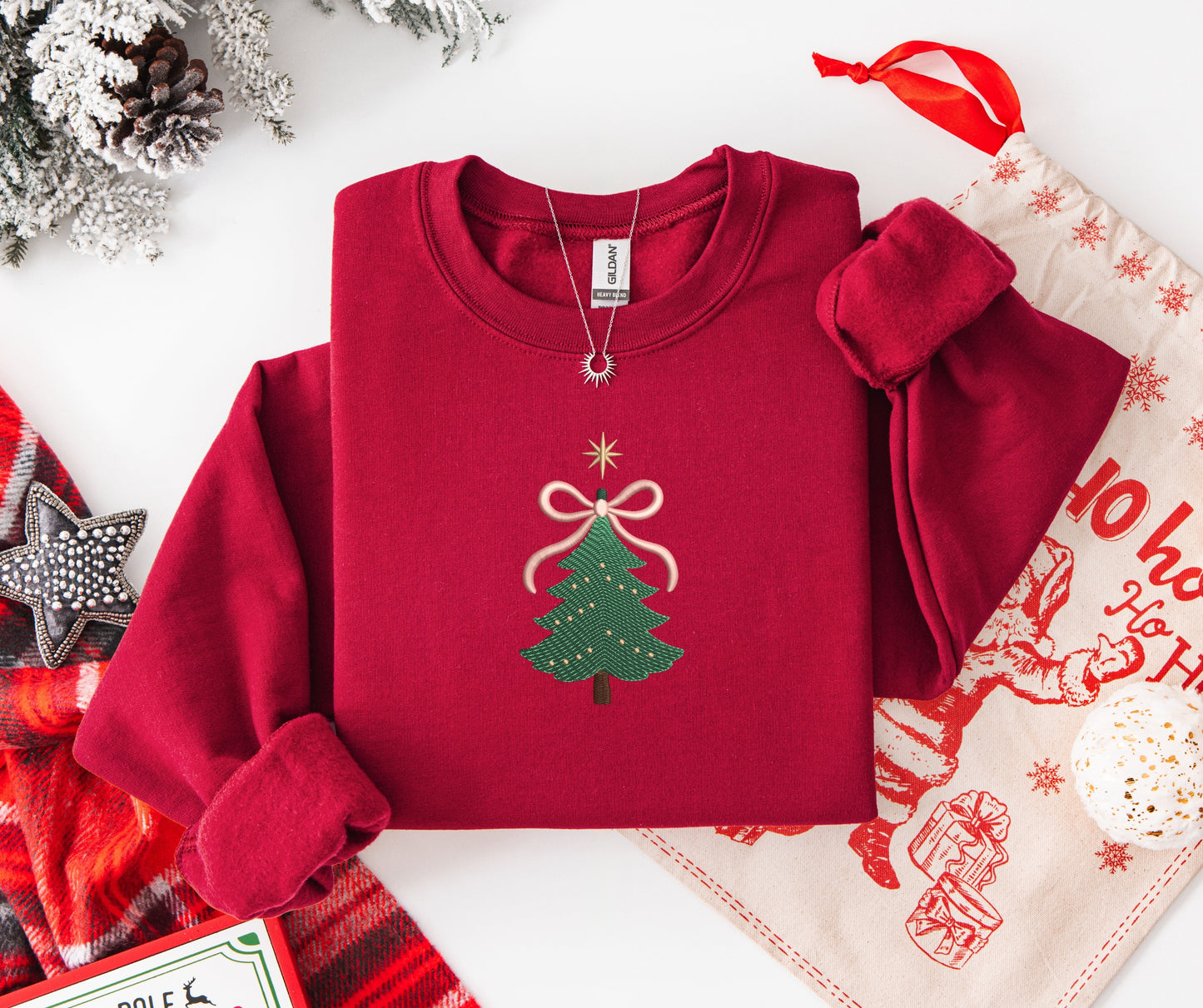 Christmas MYSTERY Embroidered Sweatshirt
