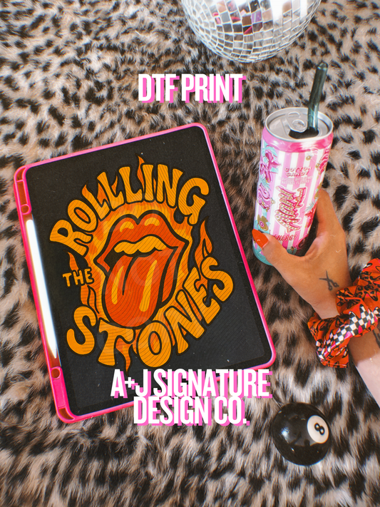 Rock Band DTF Transfer