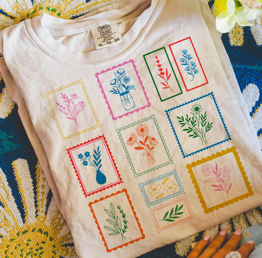 Floral Stamps