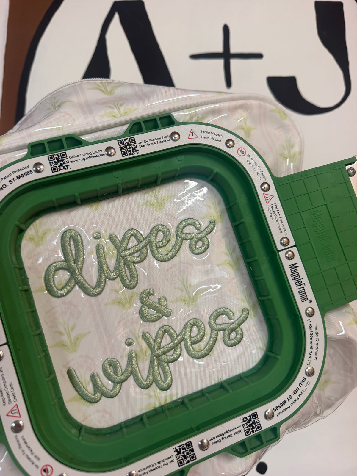 Floral Cosmetic Bag